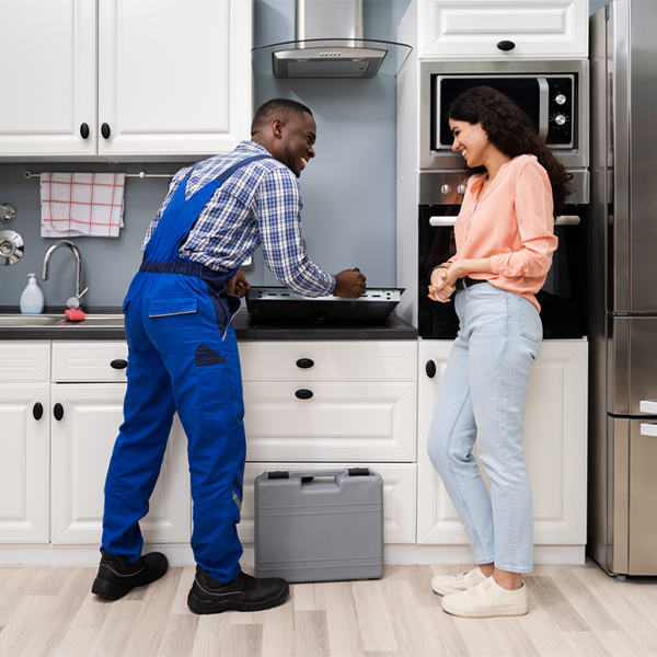 can you provide an estimate for cooktop repair before beginning any work in Willisville